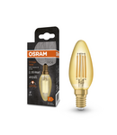 Miniatură Bec LED Ledvance (Osram)  Vintage 1906 Classic B 35 Filament 4 W 824 Gold E14, 410 lm, 2400 K, 300°, auriu - imaginea 3