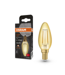 Miniatură Bec LED Ledvance (Osram)  Vintage 1906 Classic B 12 Filament 1,5 W 824 Gold E14, 120 lm, 2400 K, 300°, auriu - imaginea 3