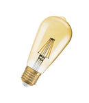 Bec LED Ledvance (Osram)  Vintage 1906 Edison 35 Filament 4 W 824 Gold E27, 410 lm, 2400 K, 300°, auriu LEDVANCE