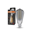 Miniatură Bec LED Ledvance (Osram)  Vintage 1906 Edison 30 Filament DIM 7,8 W 818 Smoke E27, 360 lm, 1800 K, 320°, dimabil - imaginea 3