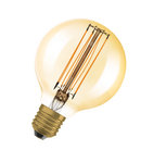 Bec LED Ledvance (Osram)  Vintage 1906 Globe 80 40 Filament DIM 5,8 W 822 Gold E27, 470 lm, 2200 K, 320°, auriu, dimabil LEDVANCE