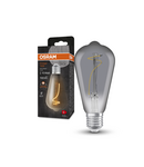Miniatură Bec LED Ledvance (Osram)  Vintage 1906 Edison 10 Filament 3,4 W 818 Smoke E27, 100 lm, 1800 K, 320° - imaginea 3