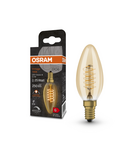 Miniatură Bec LED Ledvance (Osram)  Vintage 1906 Classic B 25 Filament DIM 3,4 W 822 Gold E14, 250 lm, 2200 K, 320°, auriu, dimabil - imaginea 3
