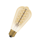 Bec LED Ledvance (Osram)  Vintage 1906 Edison 37 Filament DIM 4,8 W 822 Gold E27, 420 lm, 2200 K, 320°, auriu, dimabil LEDVANCE