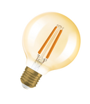 Bec LED Ledvance (Osram)  Vintage 1906 Globe 95 55 Filament DIM 6,5 W 824 Gold E27, 725 lm, 2400 K, 300°, auriu, dimabil LEDVANCE
