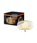 Miniatură Bec LED Ledvance (Osram)  Vintage 1906 Big Elipse 12 Filament Magnetic 2,5 W 827 Amber E27, 120 lm, 2700 K, 320° - imaginea 3