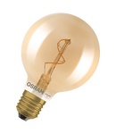 Bec LED Ledvance (Osram)  Vintage 1906 Globe 80 Spiral Filament 1,8 W 822 Gold E27, 30 lm, 2200 K, 320°, auriu LEDVANCE