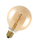 Bec LED Ledvance (Osram)  Vintage 1906 Globe 95 Spiral Filament 1,8 W 822 Gold E27, 30 lm, 2200 K, 320°, auriu LEDVANCE