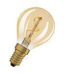 Miniatură Bec LED Ledvance (Osram)  Vintage 1906 Classic P Spiral Filament 1,8 W 822 Gold E14, 30 lm, 2200 K, 320°, auriu - imaginea 3