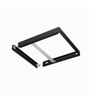 Panou LED LEDVANCE PANEL 625 SURFACE MOUNT KIT H75 BK, negru LEDVANCE
