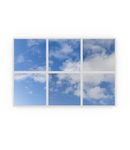 Miniatură Panou LED LEDVANCE PL PRINT SKY DA 625 V 33 W SET6, 198 W, 21870 lm, IP40, 120°, dimabil - imaginea 3