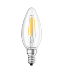 Miniatură Bec LED Ledvance (Osram)  LED Classic B 40 Filament V 4 W 827 Clear E14, 470 lm, 2700 K, 300°, transparent - imaginea 3