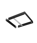 Panou LED LEDVANCE PANEL 600 SURFACE MOUNT KIT H75 BK, negru LEDVANCE