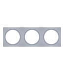 Ramă LEDVANCE SPOT FRAME 100X300 3X D68 SI, argintiu LEDVANCE