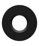 Spot LED Ledvance (Osram)  SP CBO IP65/5X RING FIX ROUND BK, negru LEDVANCE