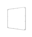 Ramă LEDVANCE SF FLAT 500 SQUARE FRAME SI, argintiu LEDVANCE