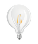 Miniatură Bec LED Ledvance (Osram)  LED Classic Globe 125 60 Filament P 7 W 827 Clear E27, 806 lm, 2700 K, 300°, transparent - imaginea 3