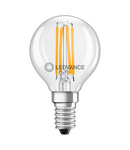 Miniatură Bec LED Ledvance (Osram)  LED Classic P 40 Filament DIM Energy efficiency class C S 2,9 W 827 Clear E14, 470 lm, 2700 K, 300°, transparent, dimabil - imaginea 3