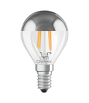 Miniatură Bec LED Ledvance (Osram)  LED Classic P 31 Filament Mirror V 4 W 827 Silver E14, 350 lm, 2700 K, 300°, argintiu - imaginea 3