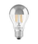 Miniatură Bec LED Ledvance (Osram)  LED Classic A 50 Filament Mirror V 6,5 W 827 Silver E27, 650 lm, 2700 K, 300°, argintiu - imaginea 3