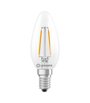 Miniatură Bec LED Ledvance (Osram)  LED Classic B 25 Filament V 1,8 W 830 Clear E14, 250 lm, 3000 K, 300°, transparent - imaginea 3