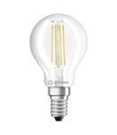 Miniatură Bec LED Ledvance (Osram)  LED Classic P 40 Filament V 4 W 827 Clear E14, 470 lm, 2700 K, 300°, transparent - imaginea 3