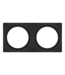 Ramă LEDVANCE SPOT FRAME 100X200 2X D68 BK, negru LEDVANCE