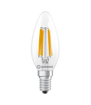 Miniatură Bec LED Ledvance (Osram)  LED Classic B 40 Filament Energy efficiency class A S 2,2 W 827 Clear E14, 470 lm, 2700 K, 300°, transparent - imaginea 3