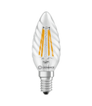Miniatură Bec LED Ledvance (Osram)  LED Classic BW 40 Filament V 3,4 W 827 Clear E14, 470 lm, 2700 K, 300°, transparent - imaginea 3