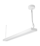 Miniatură Corp de iluminat liniar LED LEDVANCE LN INV D 1200 P 40 W 940 DAVR WT, 5050 lm, 4000 K, IP20, 90°, alb, dimabil, CRI ≥90 - imaginea 3