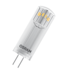Bec LED capsulă Ledvance (Osram)  LED Base PIN 20 320° 1,8 W 827 Clear G4, 200 lm, 2700 K, transparent LEDVANCE