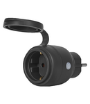 Priză inteligentă LEDVANCE SMART+ MATTER Compact Outdoor Plug EU, IP44 LEDVANCE