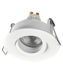 Bec LED spot LEDVANCE SMART+ MATTER LED Spot Recess GU10 IP65 Adjustable 4,7 W RGBW White, 250 lm, 6500 K, 36°, alb LEDVANCE
