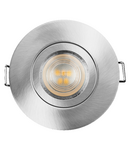Miniatură Bec LED spot LEDVANCE SMART+ MATTER LED Spot Recess GU10 IP65 Adjustable 4,7 W RGBW Satin Nickel, 250 lm, 6500 K, 36° - imaginea 3