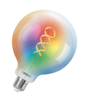 Bec LED LEDVANCE SMART+ MATTER Filament Multicolor Classic Globe 125 40 4,8 W E27, 470 lm, 6500 K, 320° LEDVANCE