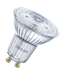 Bec LED spot LEDVANCE SMART+ MATTER Dimmable Spot PAR16 50 45° 4,7 W GU10 Single Pack, 350 lm, 2700 K LEDVANCE