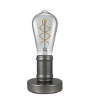 Miniatură Lampă de masă LED Ledvance (Osram)  1906 Post Table E27 Dark Grey, 18 W, IP20, gri închis - imaginea 3