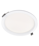 Miniatură Downlight LED LEDVANCE DL CMFT DA D250 P 42 W ML 93040 OP WT, 5000 lm, 3000 K, IP44, 100°, alb, dimabil, CRI >90 - imaginea 3