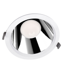 Miniatură Downlight LED LEDVANCE DL CMFT D200 P 30 W ML 93040 U19 WT, 3600 lm, 3000 K, IP44, 55°, alb, CRI >90 - imaginea 3