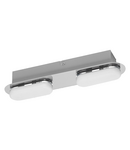 Bec LED LEDVANCE SMART+ MATTER Orbis Wall Duplo IP44 300 mm Tunable White, 15,00 W, 1100 lm, 3000 K, 120°, alb LEDVANCE