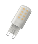 Miniatură Bec LED capsulă Ledvance (Osram)  LED PIN 30 Glow DIM 3,2 W 927 Frosted G9, 320 lm, 2700 K, 300°, mat, dimabil - imaginea 3