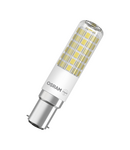 Bec LED Ledvance (Osram)  LED T Slim 60 320° 6,5 W 827 Clear B15d, 806 lm, 2700 K, transparent LEDVANCE