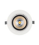 Miniatură Spot LED LEDVANCE SPOT VARIO DN 170 35 W 4000 K 24DEG WT, 3550 lm, IP20, 24°, alb - imaginea 3