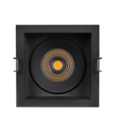 Miniatură Spot LED LEDVANCE SPOT SQUARE DK ADJ 8 W 3000 K BK, 650 lm, IP20, 36°, negru - imaginea 3