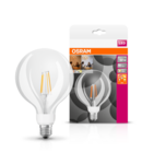 Miniatură Bec LED Ledvance (Osram)  LED Superstar Plus Classic Globe 125 60 Filament Glow DIM 7 W 822-827 E27, 806 lm, 2700 K, 320°, dimabil - imaginea 3