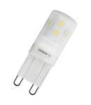 Bec LED capsulă Ledvance (Osram)  LED PIN 28 300° 2,6 W 827 Frosted G9, 290 lm, 2700 K, mat LEDVANCE