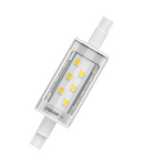 Bec LED liniar Ledvance (Osram)  LED Slim Line 78 60 300° 7 W 827 Clear R7s, 806 lm, 2700 K, transparent LEDVANCE