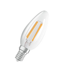 Bec LED Ledvance (Osram)  LED Superstar Plus Classic B 40 Filament 4 W 827 E14 3step DIM, 470 lm, 2700 K, 300°, dimabil LEDVANCE