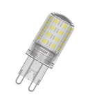 Bec LED capsulă Ledvance (Osram)  LED PIN 40 300° 4,2 W 840 Clear G9, 470 lm, 4000 K, transparent LEDVANCE
