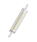 Bec LED liniar Ledvance (Osram)  LED Slim Line 118 100 300° 12 W 827 Clear R7s, 1521 lm, 2700 K, transparent LEDVANCE